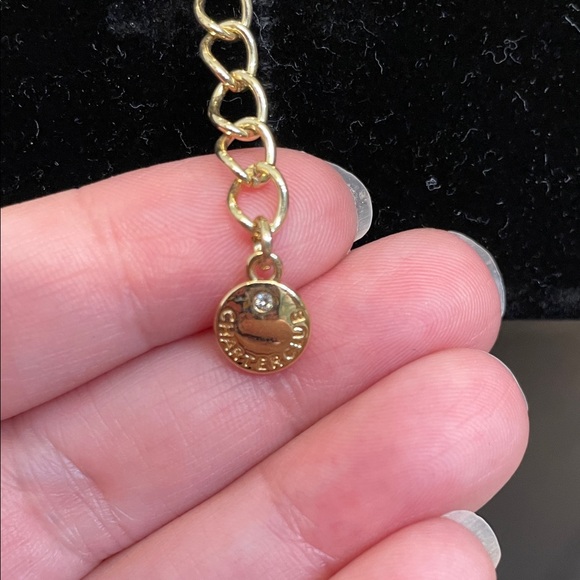 CHARTER CLUB UEC Chic Blue and Gold Statement Adjustable Necklace - Picture 4 of 8